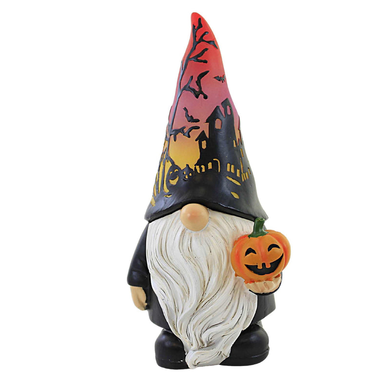 Halloween Led Halloween Gnome Polyresin Jack-O-Lantern Bats 8Led728a (56984)