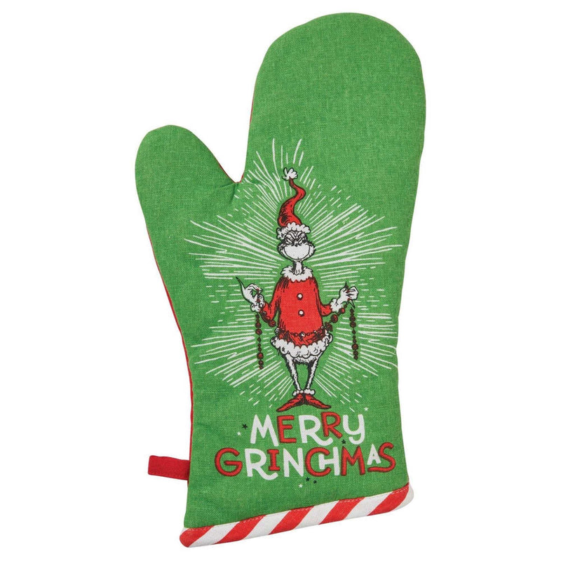 Christmas Merry Grinchmas Oven Mitt Cotton Dr. Seuss 6010971 (57051)