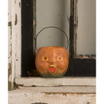 Halloween Happy Pumpkin Bucket Mini Paper Vintage Tj1329 (57158)