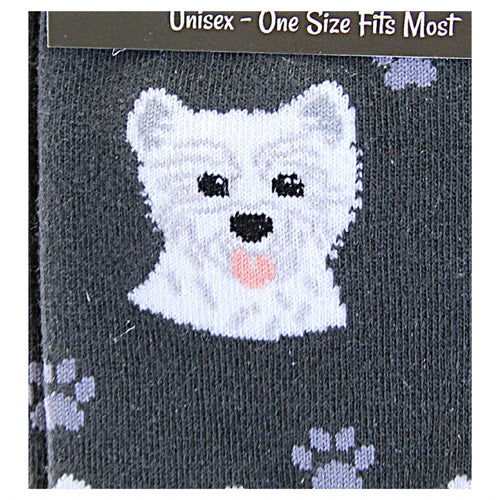 Novelty Socks Westie Dog Socks . - - SBKGifts.com