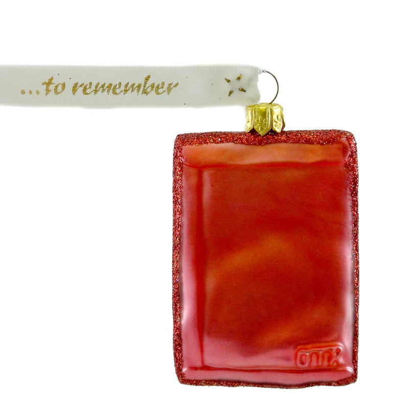Ornaments To Remember Scarlet Flax Seed Packet - - SBKGifts.com