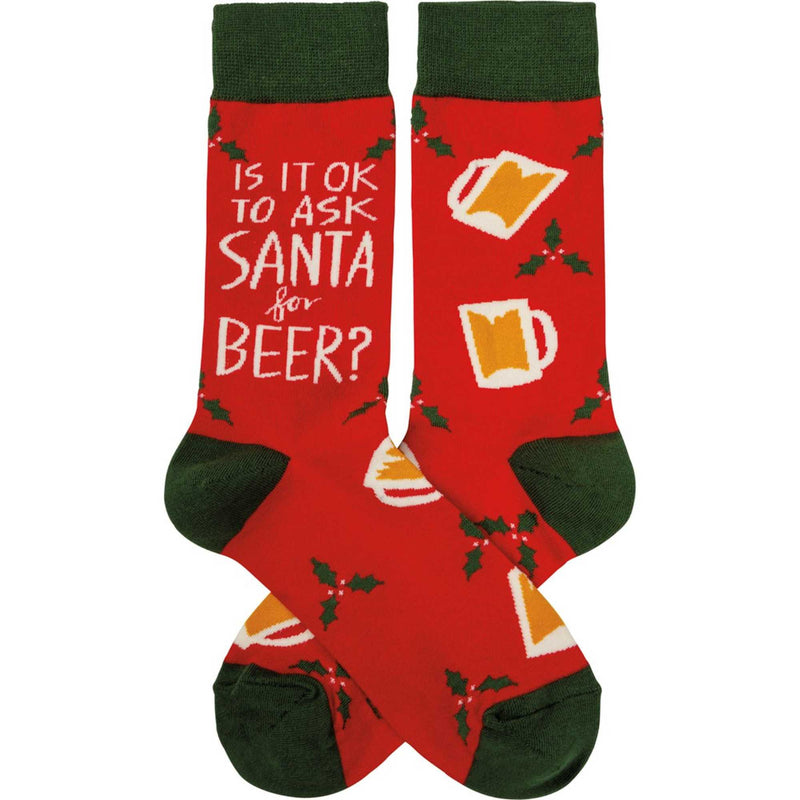 Novelty Socks Socks For Beer - - SBKGifts.com