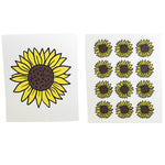 Swedish Dish Cloth Sunflowers Dishcloth Cellulose Eco-Friendly 84Asdsunflower (58855)