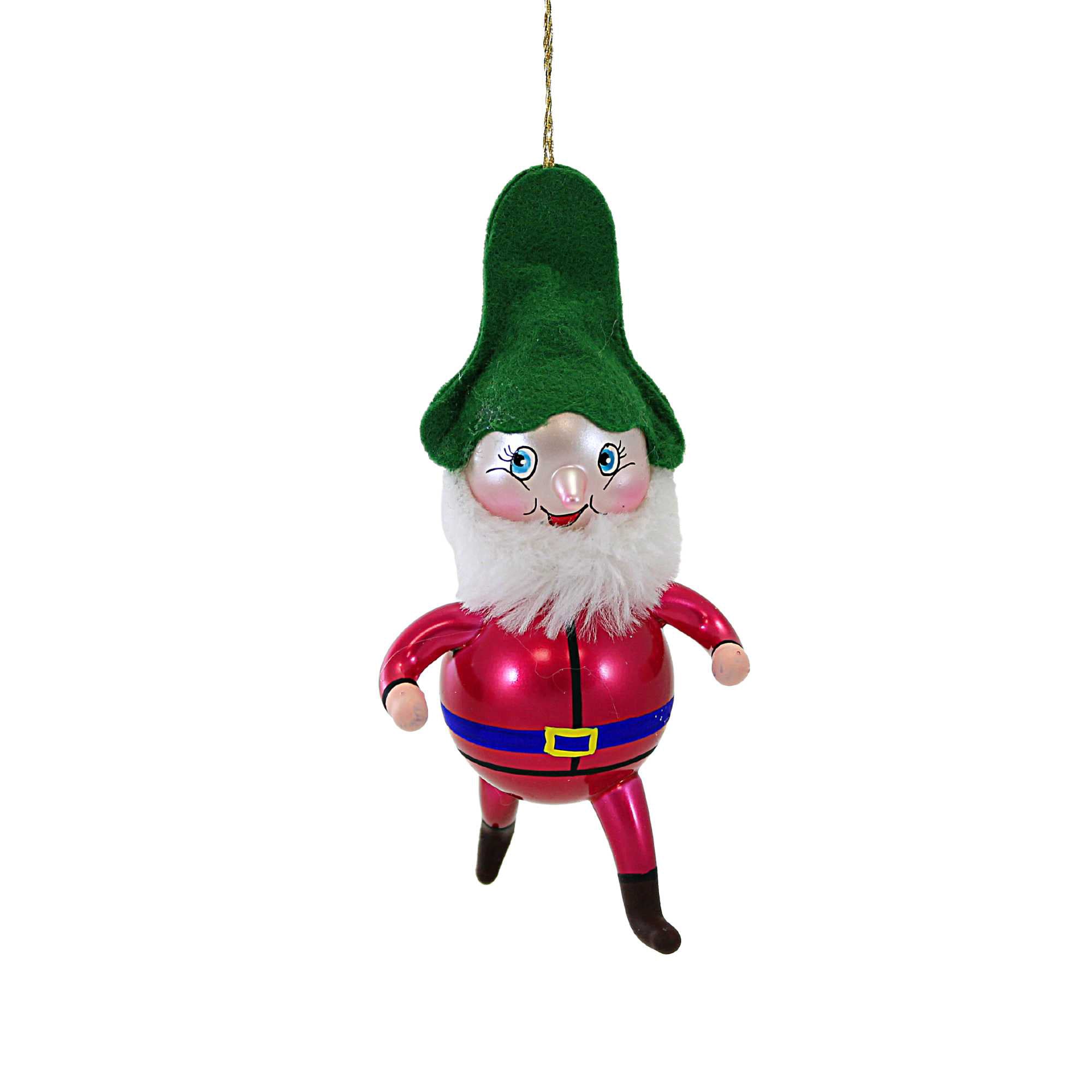 De Carlini The 7 Dwarfs Glass Ornament Italian Snow White