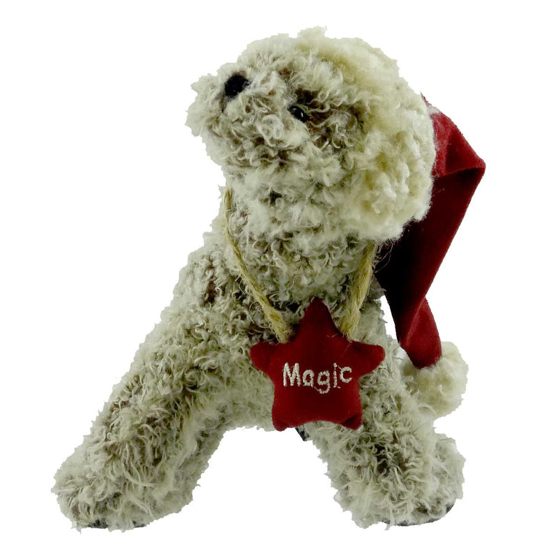 Boyds Bears Plush Lil Magic Fabric Christmas Primitive Teddy Bear 904813 (6940)