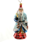 Christopher Radko Santa Blue Robe Glass Ornament (8930)