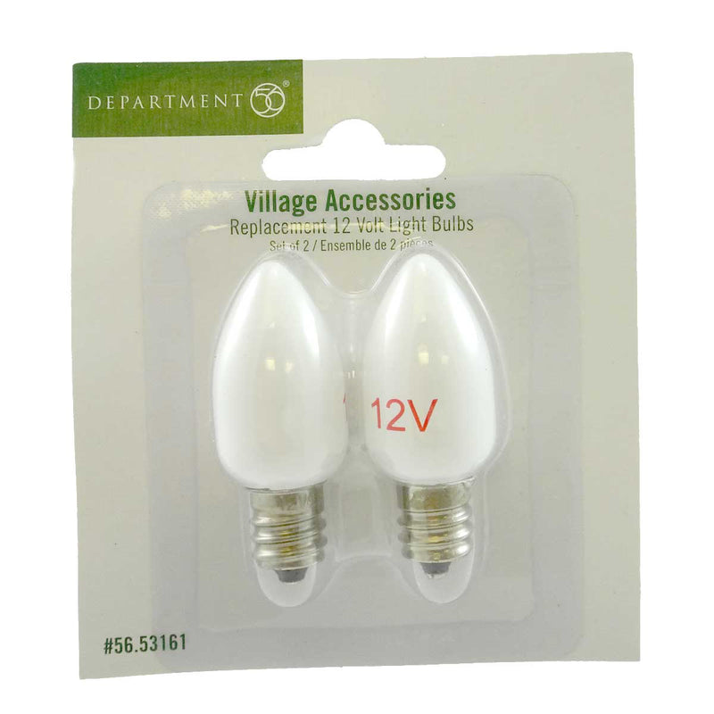 Department 56 Accessory 12 Volt Light Bulbs Replacement Village Accessories 53161 (9130)